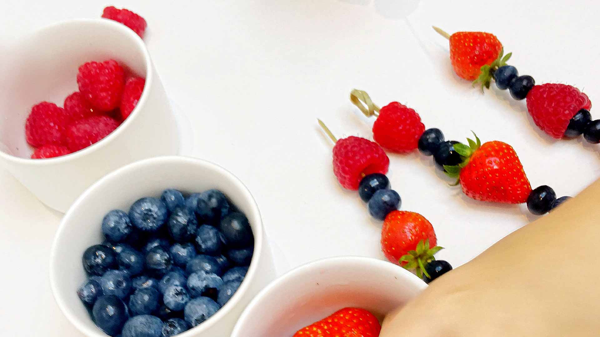 Kids Berry Skewers AVA Berries Taste the berry best