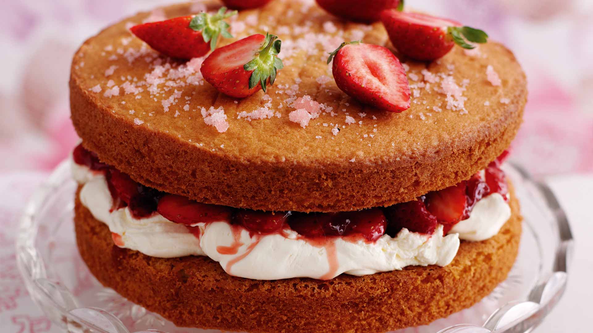 Classic Victoria Sandwich Cake AVA Berries Taste the berry best