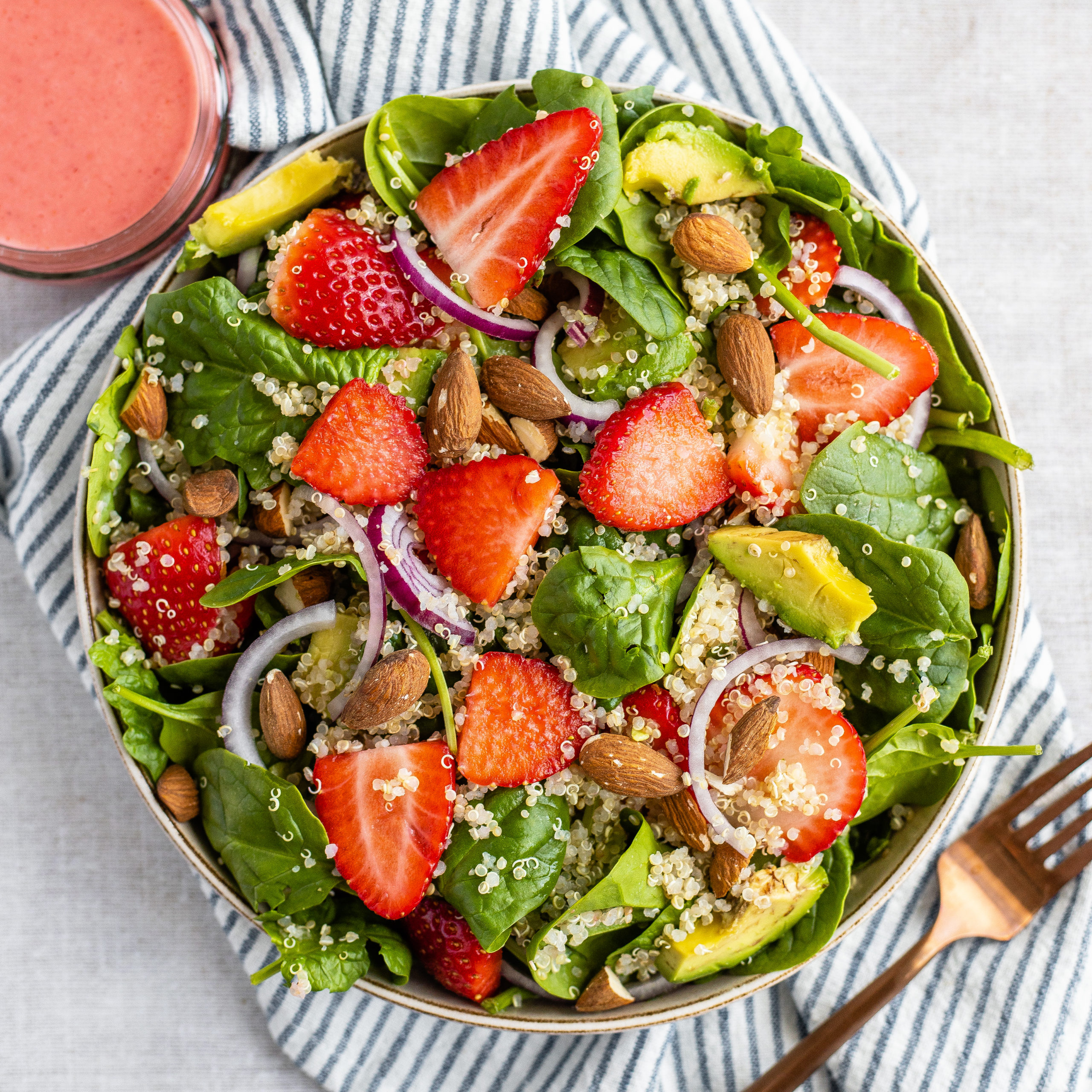 Strawberry Quinoa Salad - AVA Berries - Taste the berry best