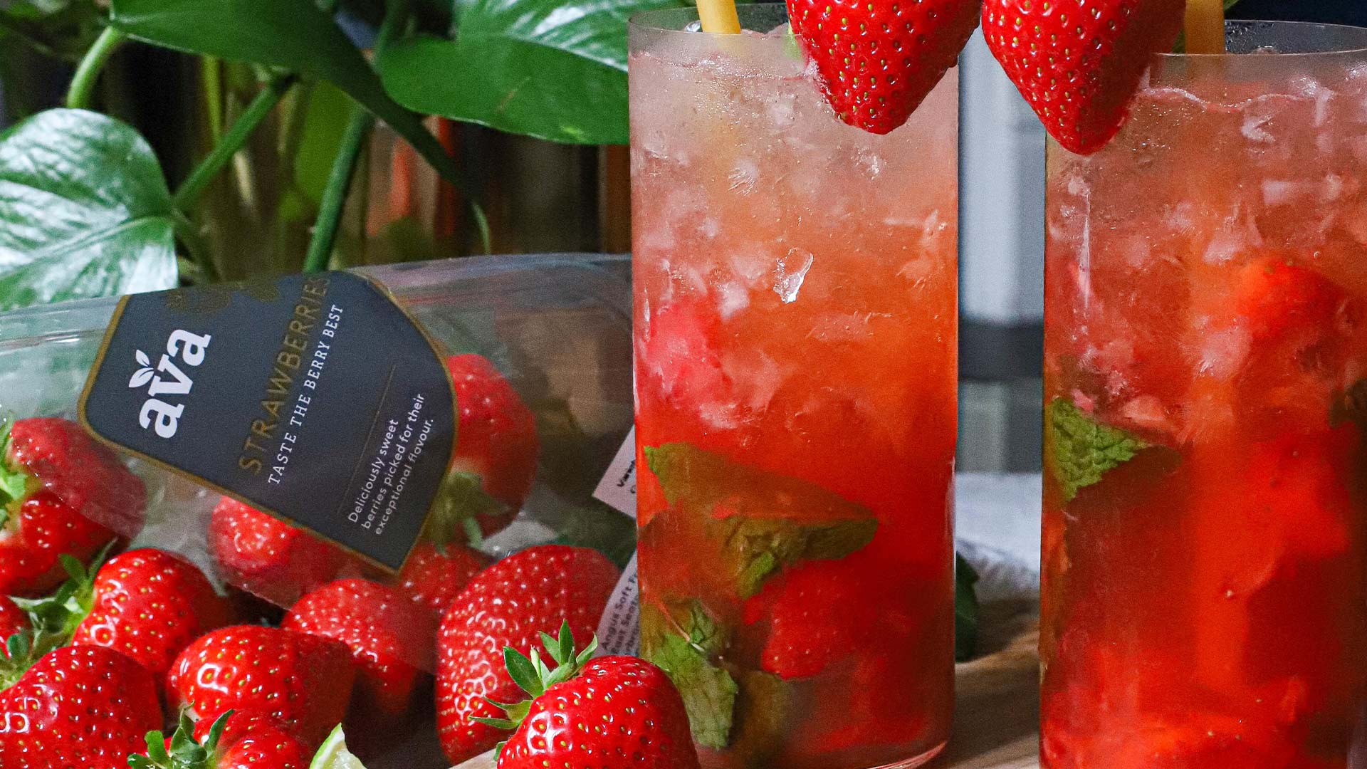 STRAWBERRY MOJITOS! AVA Berries Taste the berry best